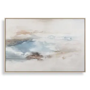 Chasing Blue Coastal Canvas Art