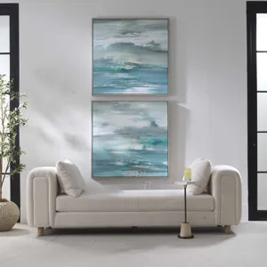 Tranquil State Of Mind Framed Canvases, S/2
