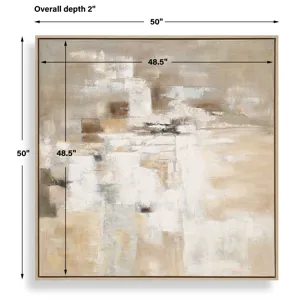 Time To Time Hand Painted Abstract Art