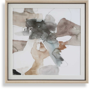 Cohesion Framed Abstract Print