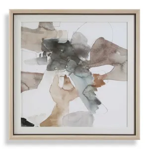 Cohesion Framed Abstract Print