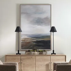 Lowlands Framed Landscape Print