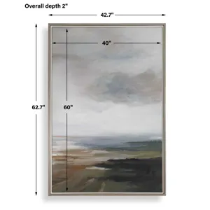 Lowlands Framed Landscape Print