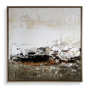 The Other Side Framed Abstract Art