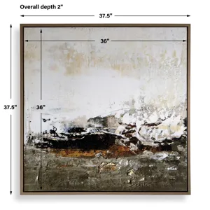 The Other Side Framed Abstract Art