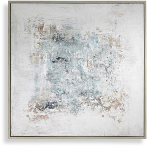 Find Me Here Abstract Framed Canvas Art