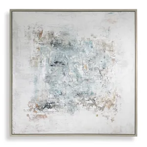 Find Me Here Abstract Framed Canvas Art