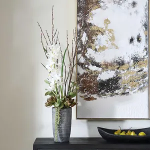 Eterna Orchid Centerpiece & Vase