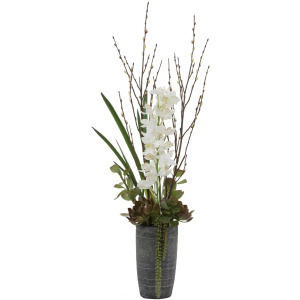 Eterna Orchid Centerpiece & Vase