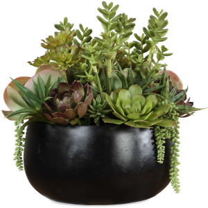 Mico Indoor-Outdoor Succulent Centerpiece