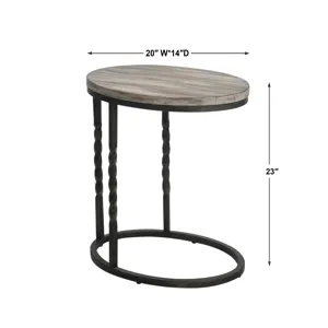 Tauret Cantilever Accent Table