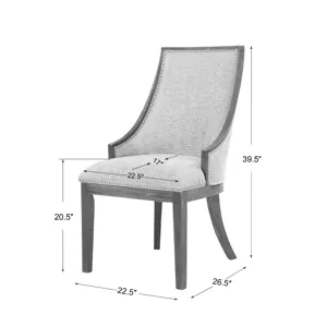 Janis Ebony Accent Chair