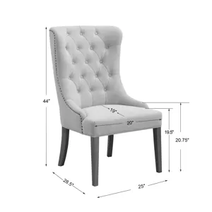 Rioni Tufted Wing Chair