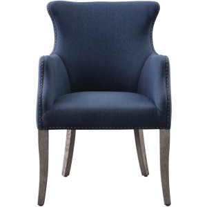 Yareena Blue Wing Chair