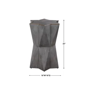 Capella Gray Accent Table