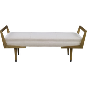Waylon Modern Ivory Bench