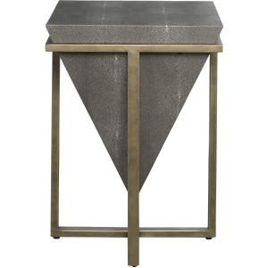 Bertrand Shagreen Accent Table