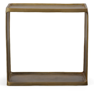 Derwent Antique Brass Side Table