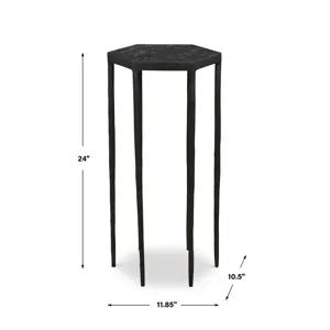 Aviary Hexagonal Accent Table