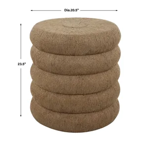 Capitan Braided Rope Side Table