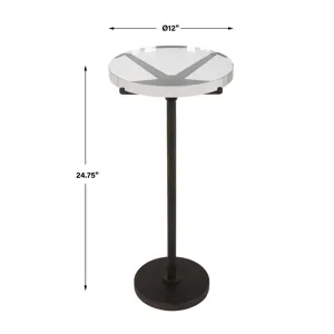 Forge Industrial Accent Table
