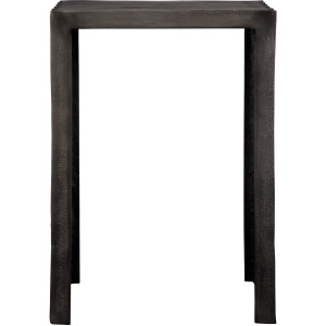 In The Groove Aluminum Accent Table
