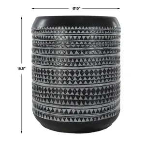 Cutting Edge Tribal Accent Table