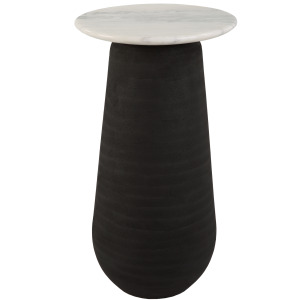 Total Eclipse Marble Accent Table