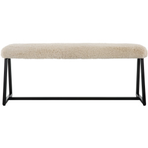 Taupo Sheepskin Bench