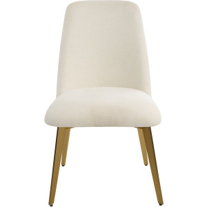 Vantage Off White Fabric Dining Chair
