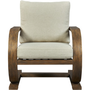 Bedrich Wooden Accent Chair