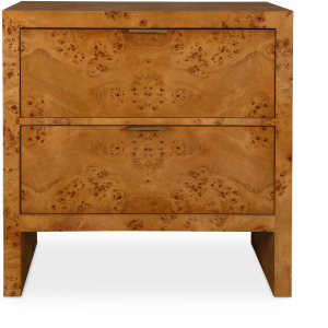 Indus 2 Drawer Burl Chest