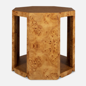 Indus Burl Side Table