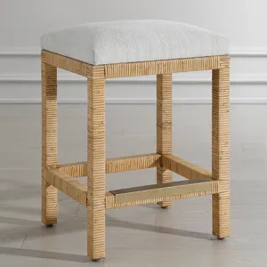 Muriel Rattan Counter Stool