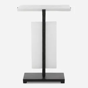 Elements Bubble Glass Accent Table