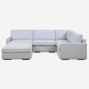 Refuge Armless Cloud Blue Sofa