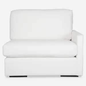 Refuge Arctic White Right Arm Facing Sofa