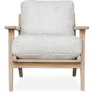 Laid Back Sheepskin Accent Chair