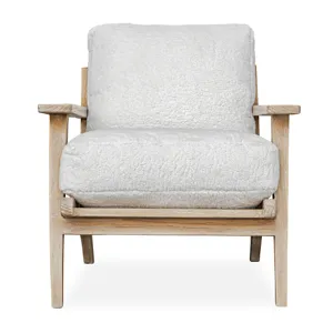 Laid Back Sheepskin Accent Chair