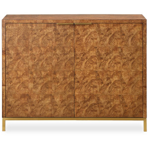 Jethro Burl 2 Door Cabinet
