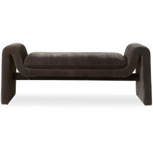 Manson Modern Charcoal Bench