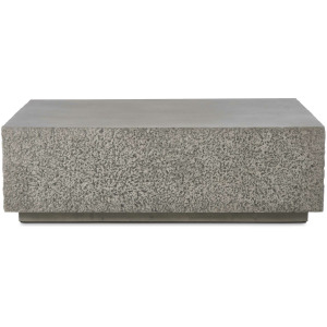 Hesston Outdoor Concrete Coffee Table
