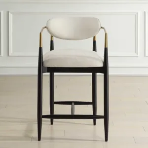 Moxie White Counter Stool