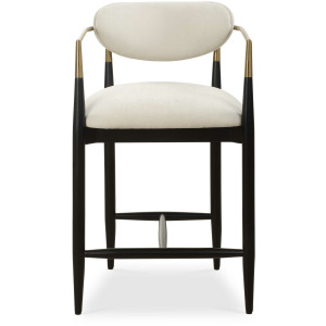 Moxie White Counter Stool