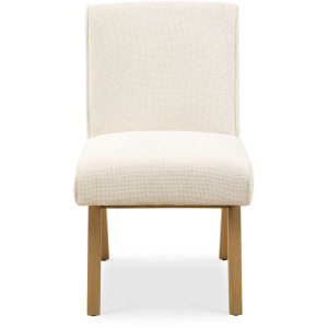 Blakely White Armless Dining Chair