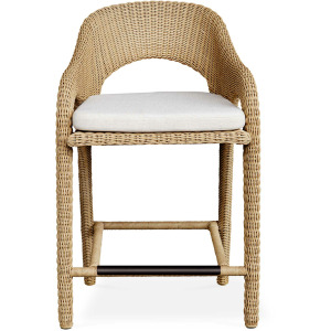 Kavali Outdoor Wicker Counter Stool