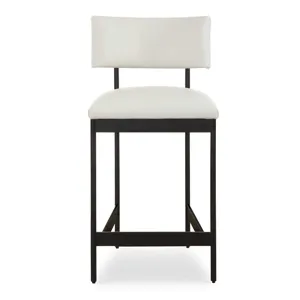 Apsley Black Counter Stool