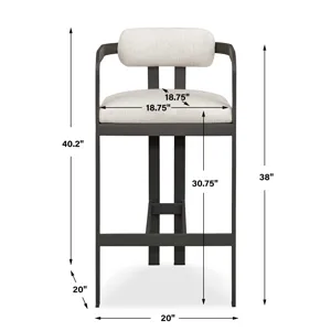 Kalmar Outdoor Bar Stool