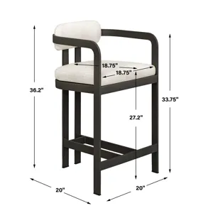 Kalmar Outdoor Counter Stool