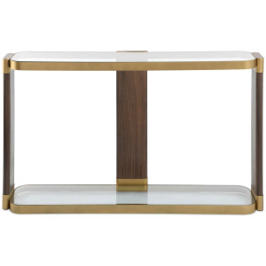 Ryles Glass Console Table